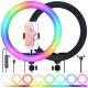 Кільцева LED-лампа MJ-33, Orig RGB, 33 см, 13″, 120 світлодіодів, 39 RGB, USB. Orig