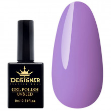 Гель-лак Designer Blue Lilac - F174 "Цвет глицинии"