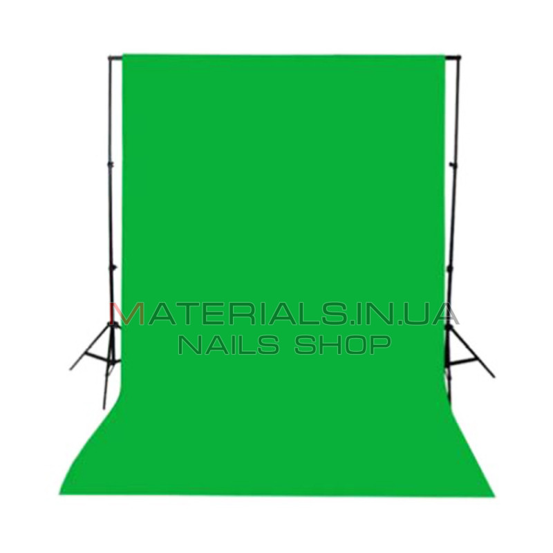 Ткань дляФотофона 2 м*2 м Green background fabric