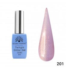 Гель лак Twilight Glitter 8 мл, 201