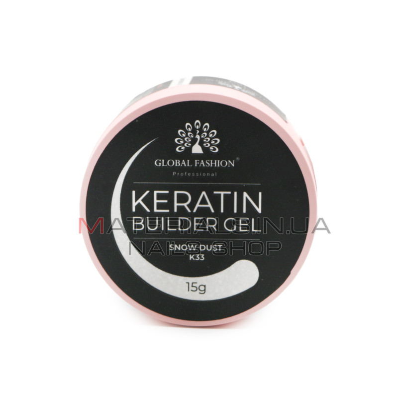 KERATIN BUILDER GEL, Global Fashion, 15 g, K33
