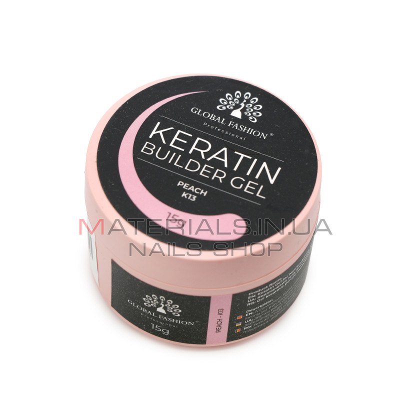 KERATIN BUILDER GEL, Global Fashion, 15 g, K13