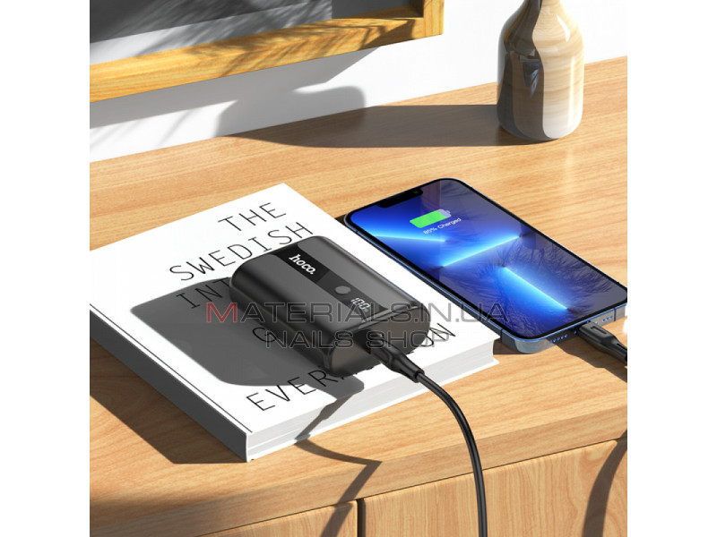 Power Bank 10000 mAh  22.5W+PD20W  Hoco Q3 Pro — Black