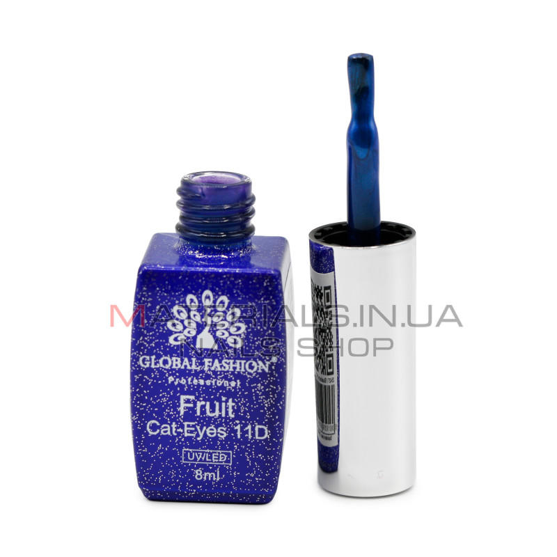 Гель лак кошачий глаз Fruit 11D, 8 мл, 02