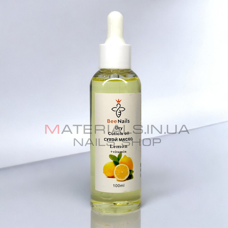 Сухе масло для кутикули BeeNails "Lemon", 100 мл