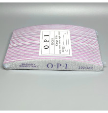Упаковка пилок OPI - сіра, човен (25шт) 100/180