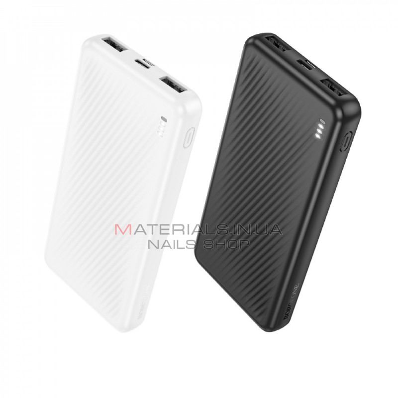 Power Bank 10000 mAh — Borofone BJ55 — White Power Bank 10000 mAh — Borofone BJ55 — White