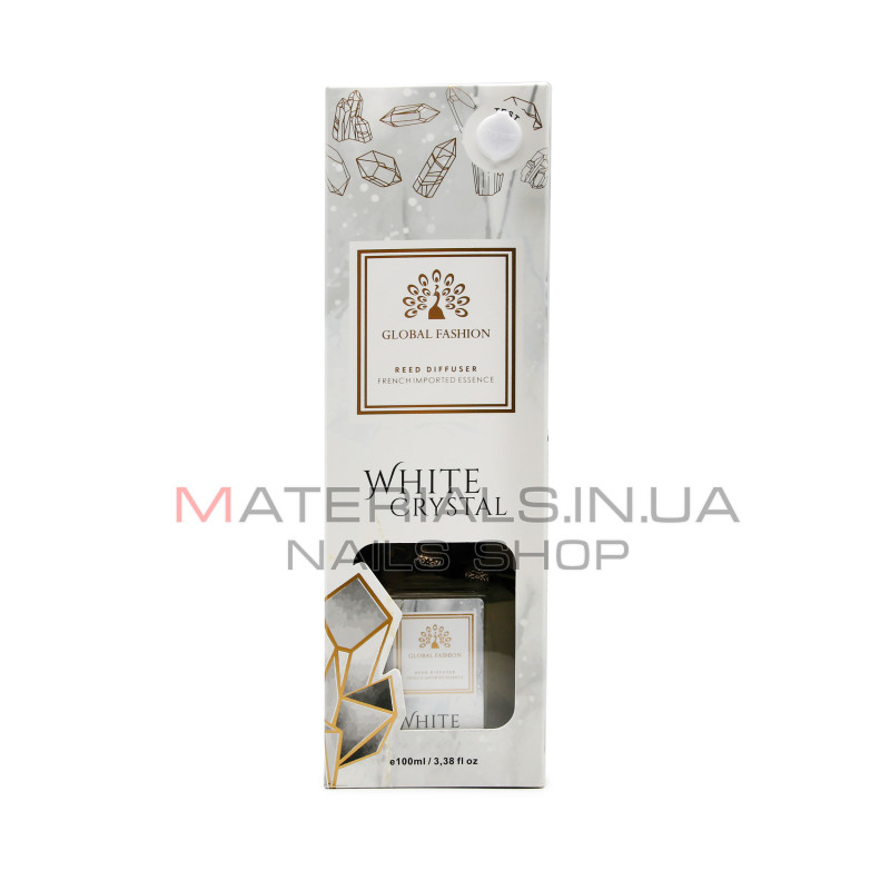 Ароматический диффузор Global Fashion, 100 ml, White crystal
