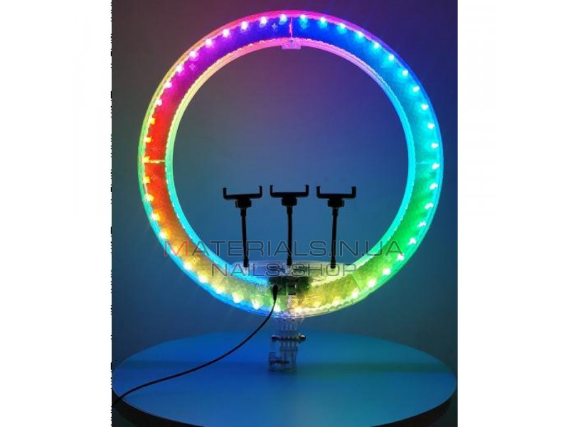 Лампа Кольцевая RGB LED (56 cm) RD-56