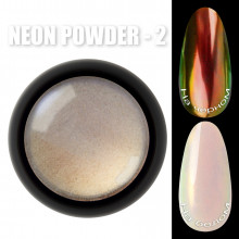 Neon powder Неонове дзеркальне втирання Designer Professional №02