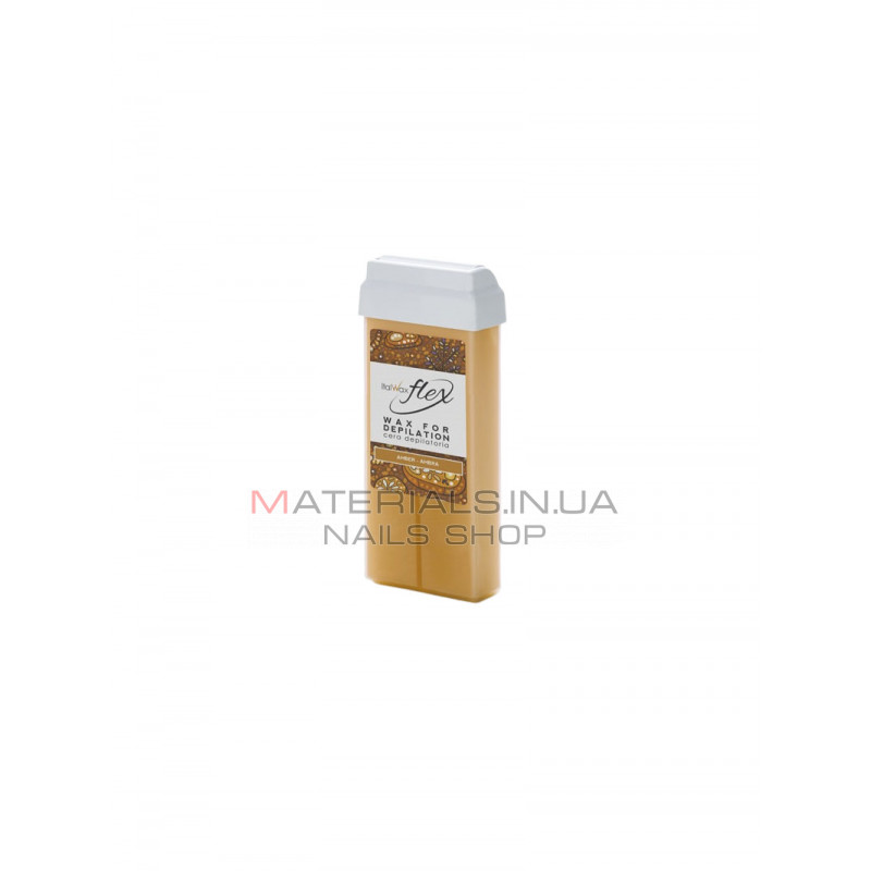 Віск у картриджі FLEX Italwax - Янтар, 100 г. Віск у картриджі FLEX Italwax - Янтар, 100 г.