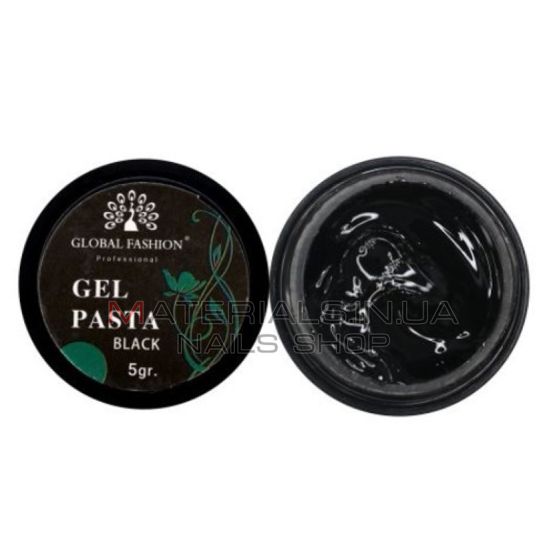 Гель паста Global 5 ml black K13 K23