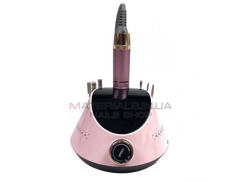 Фрезер для манікюру з насадками Nail Drill ZS-232 65 Вт 45000об/хв машинка для нігтів, шліфування лаку, makeup