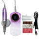 Фрезер для манікюру акумуляторний 35000 оборотів Nail Drill ZS 236 violet фрезер для манікюру портативний