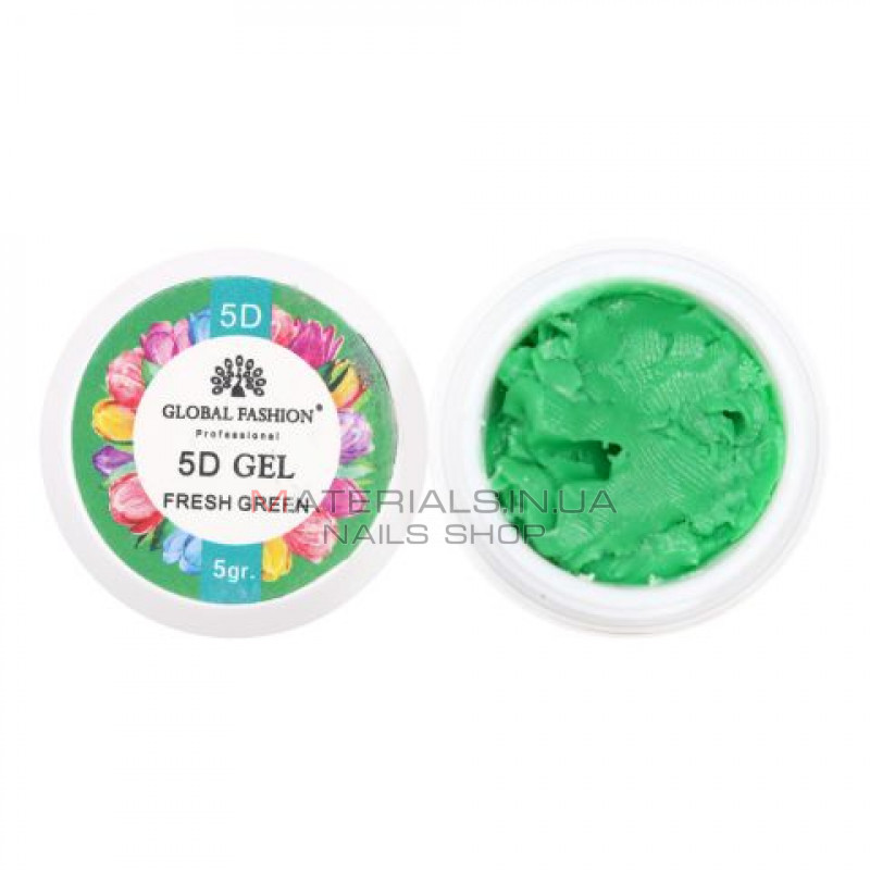 5D GEL Global 5 ml fresh green 5D GEL Global 5 ml fresh green