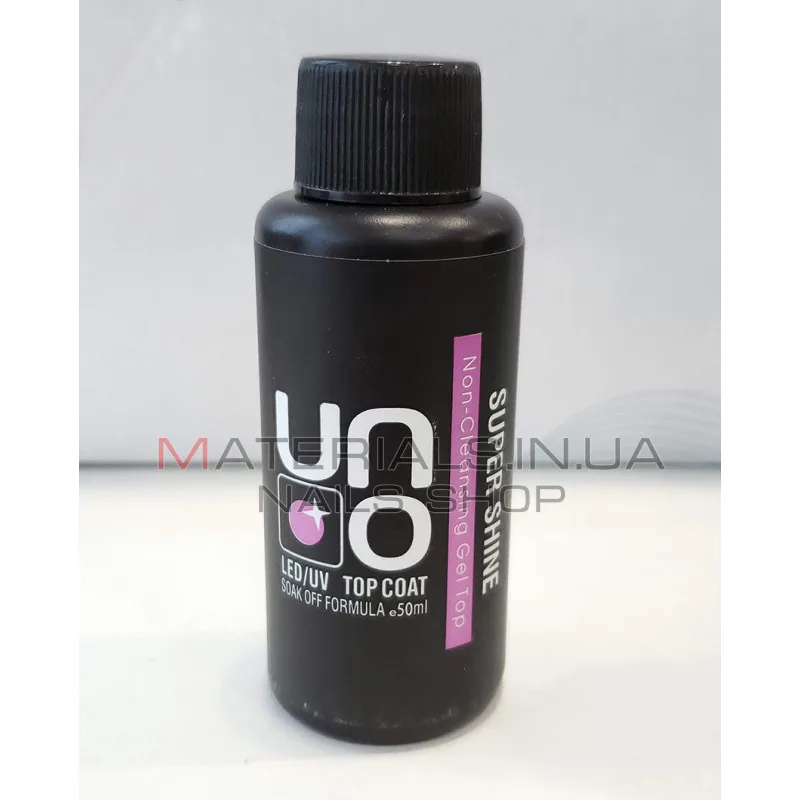 UNO Top SUPER SHINE (верхнее покрытие без липкого слоя), 50 мл