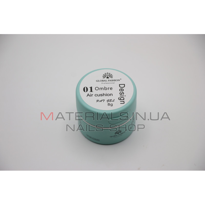 Гель-краска для омбре, Air Cushion 8г, 01