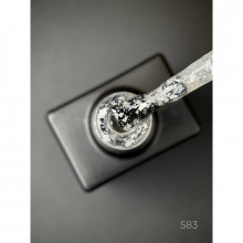 Гель лак Star gel 583 Дизайнер (9мл.) - с хлопьями Юки