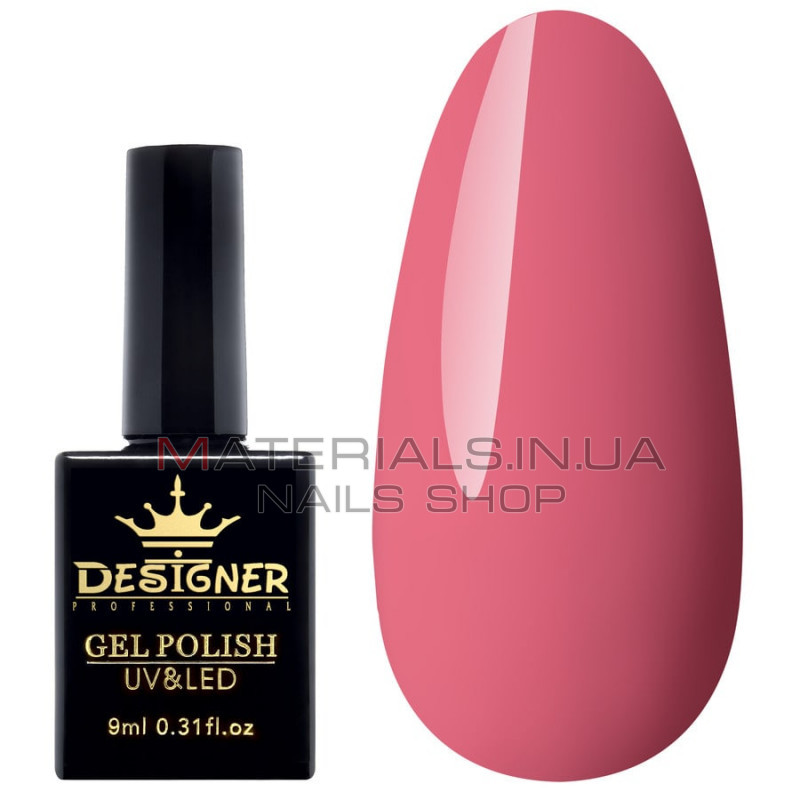Гель-лак Designer Nude Pink - E134 "Ніжна орхідея"