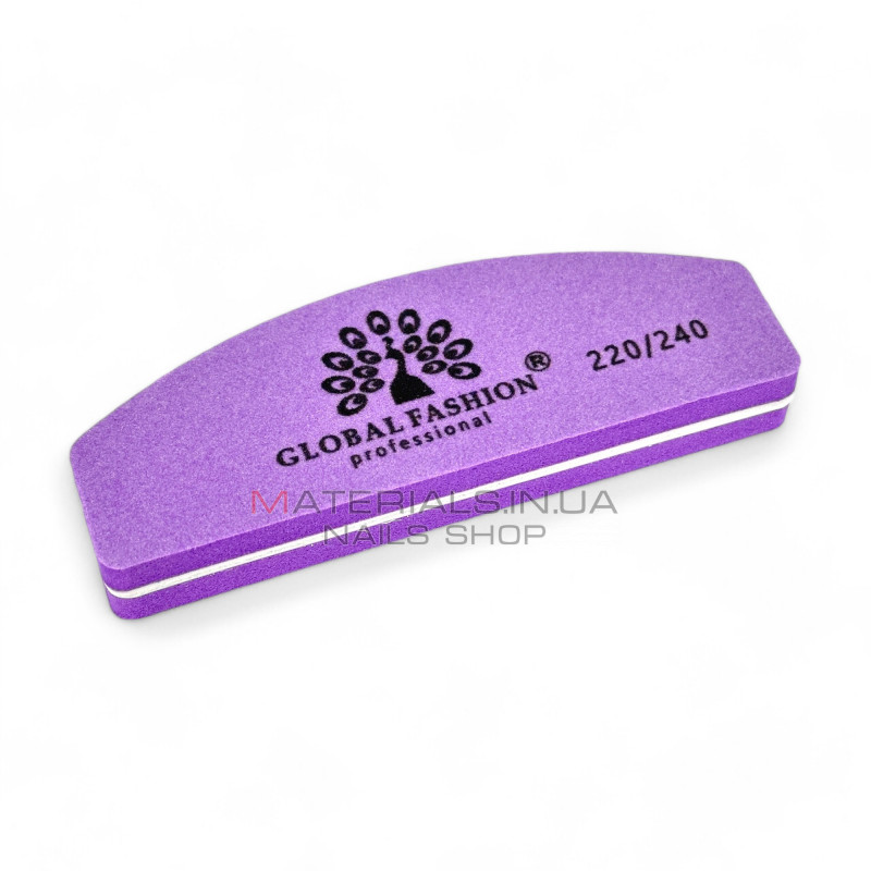Баф mini Global місяць, 220/240 (упаковка - 20шт)
