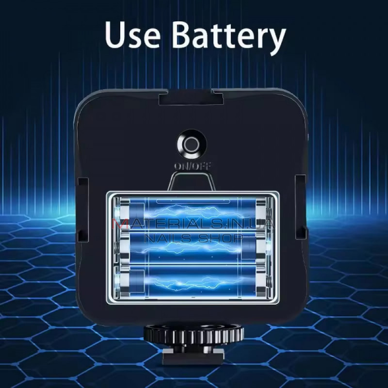 Накамерный видеосвет LED — QX-F2 Накамерный видеосвет LED — QX-F2