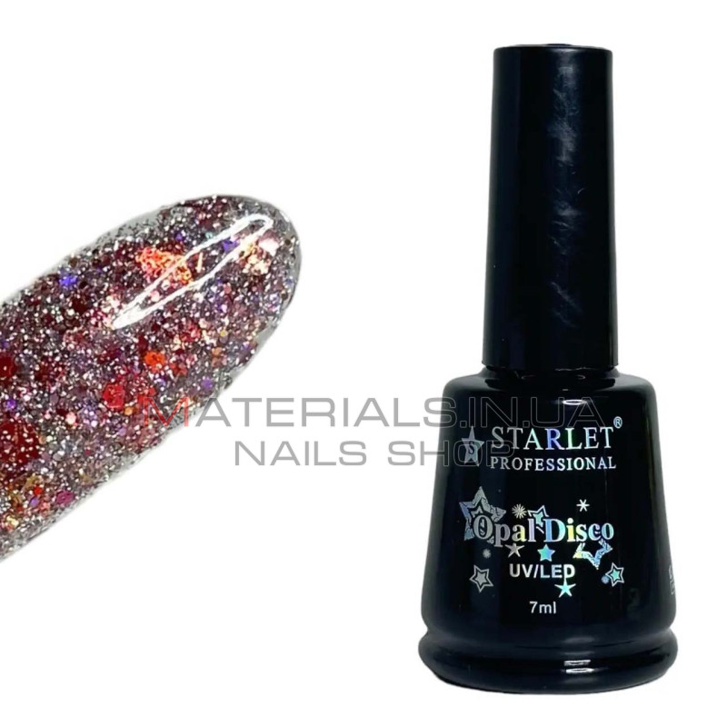 Гель-лак светоотражающий Starlet Opal Disco №04, 7ml