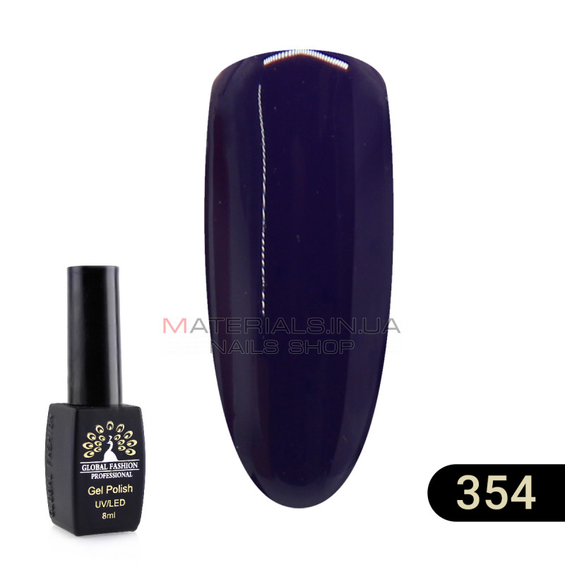 Гель лак BLACK ELITE 354, Global Fashion 8 мл Гель лак BLACK ELITE 354, Global Fashion 8 мл