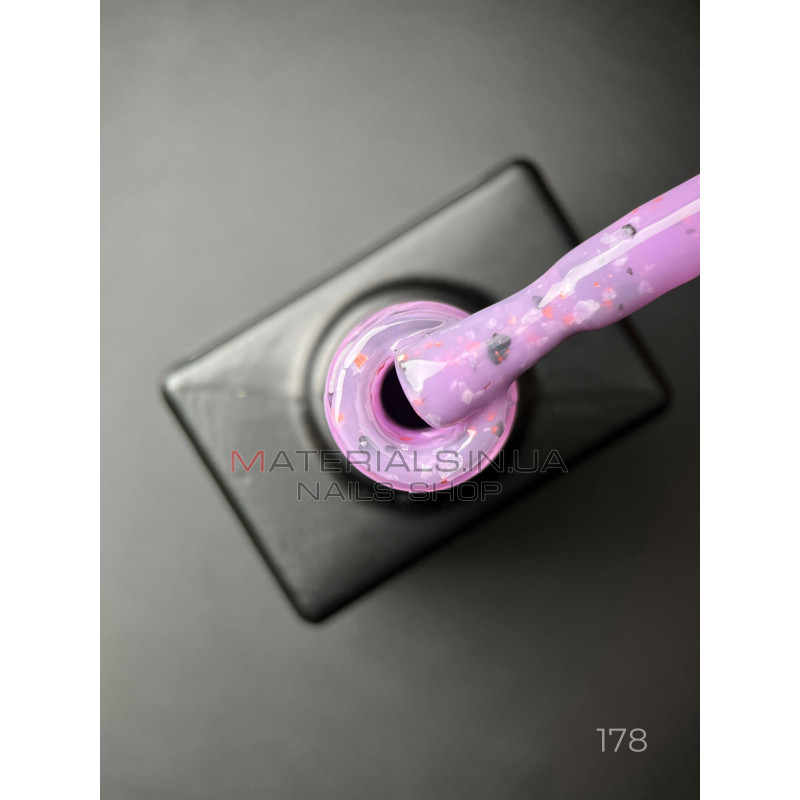 Цветная база Marble base 178 Дизайнер (9 мл.) - с разноцветной поталью Цветная база Marble base 178 Дизайнер (9 мл.) - с разноцветной поталью