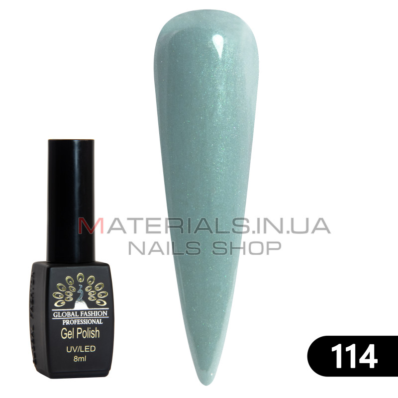 Гель лак BLACK ELITE 114, Global Fashion 8 мл