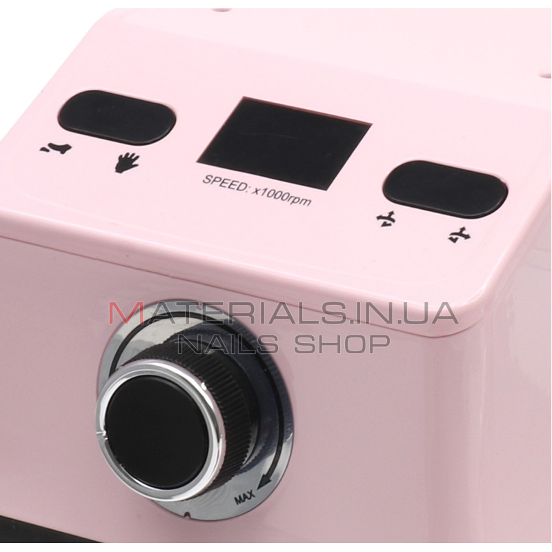 Фрезер Nail Drill Pro ZS-718, 35000об, 70Вт, Рожевий