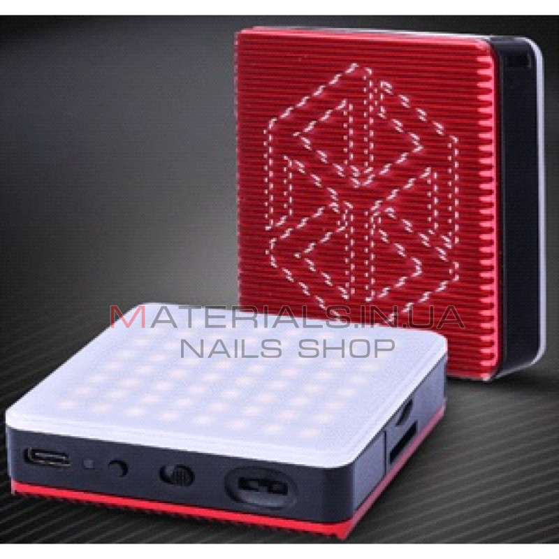 Накамерный видеосвет LED — HF-64B (500 LM/3200K-5600K/LED 64 PCS/Battery 1500 mah)  Led Display/Type-c+ power bank
