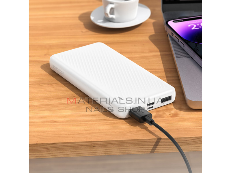 Power Bank 10000 mAh — Borofone BJ55 — White