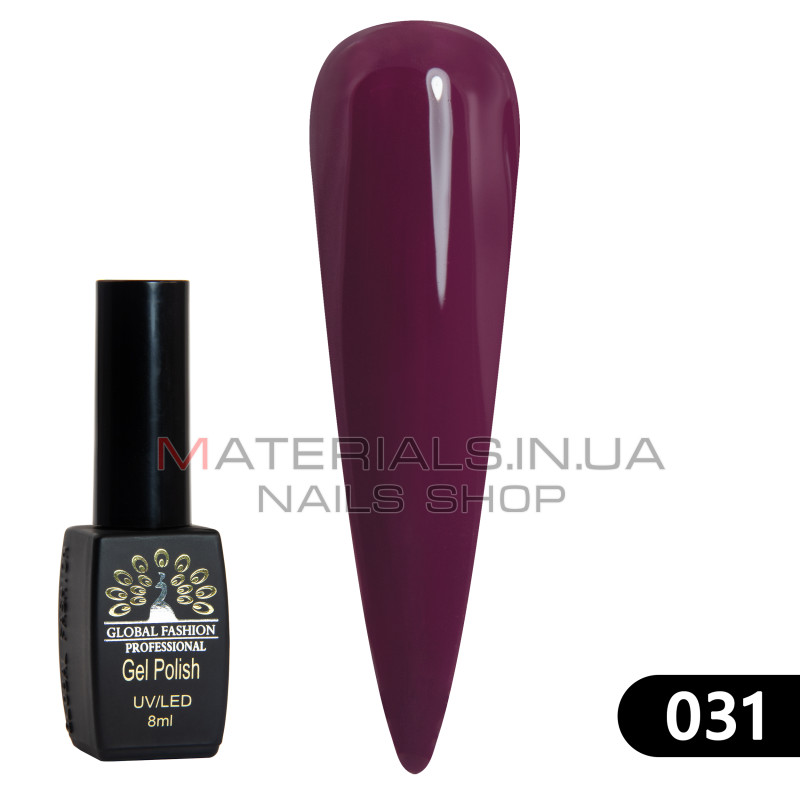 Гель лак BLACK ELITE 031, Global Fashion 8 мл