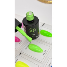 Гель-лак неоновый для ногтей Bee Nails neon gel polish, №23