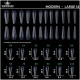 Fast gel tips №14 (Modern, large size) - Гелеві типси Дизайнер