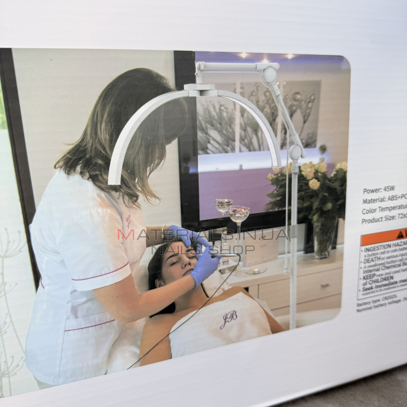 Бестеневая настольная LED-лампа на струбцине F-550B (Black)