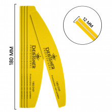 Упаковка бафів Designer дуга 10шт 18см 180/240 - жовтий