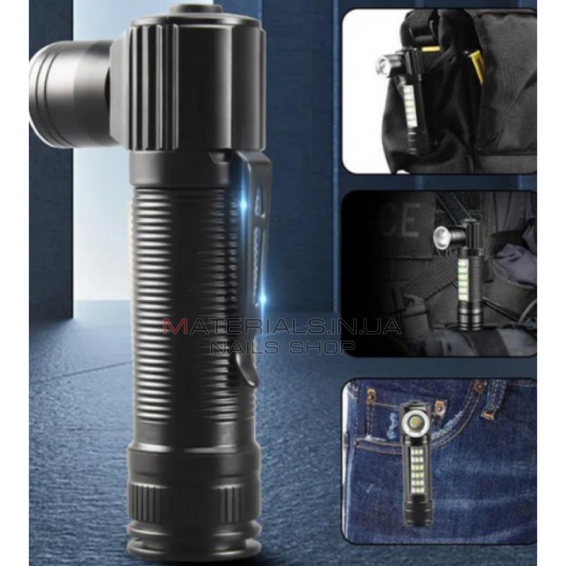 Фонарик аккумуляторный 2 в 1 ручной + налобный с USB — SY-2209 Фонарик аккумуляторный 2 в 1 ручной + налобный с USB — SY-2209