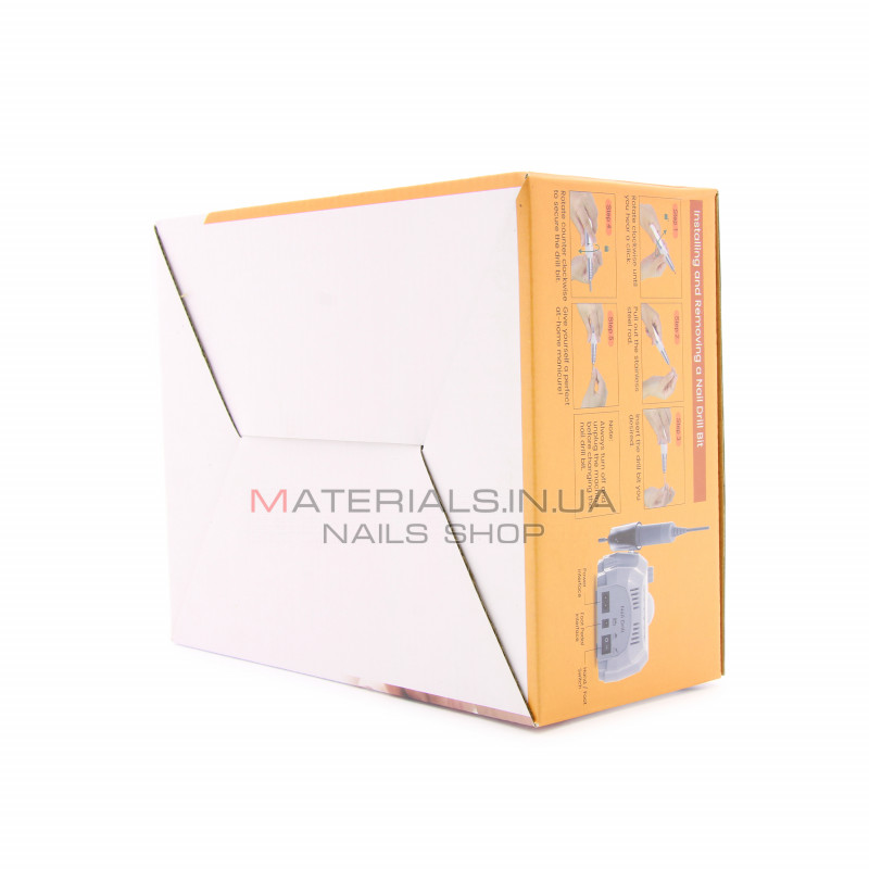 Апарат для манікюру і педикюру BEE NAILS, 202D, з дисплеєм, 65w, 45000 об, чорний Апарат для манікюру і педикюру BEE NAILS, 202D, з дисплеєм, 65w, 45000 об, чорний