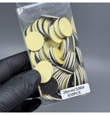 Змінні файли для апаратного педикюру (20мм 100гріт 100шт)