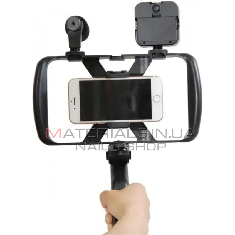 Монопод Tripod TL-49T, LED Lamp, Microphone, 0,13 м
