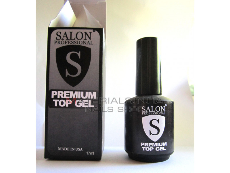 Закріплюючий гель Salon Professional Premium Top Gel (без липкого шару) 15 мл