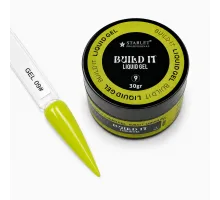 Гель для наращивания и укрепления ногтей Build It Liquid Gel Starlet Professional №09, 30г