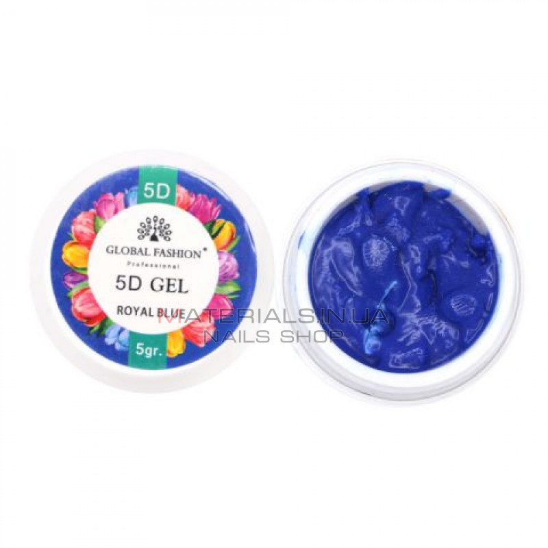 5D GEL Global 5 ml royal blue 5D GEL Global 5 ml royal blue