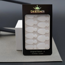 Nail Molds 12шт. (Original french - A) - Силіконові молди різних розмірів для дизайну нігтів та французького манікюру Дизайнер