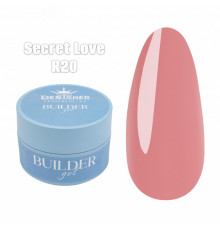 Builder Gel 30 мл., Дизайнер (Моделюючий гель) R20 Secret Love