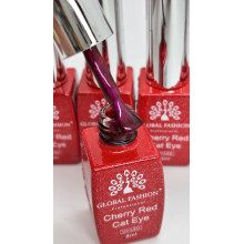 Гель-лак Global Fashion Cherry Red Cat Eye 8 мл, 04