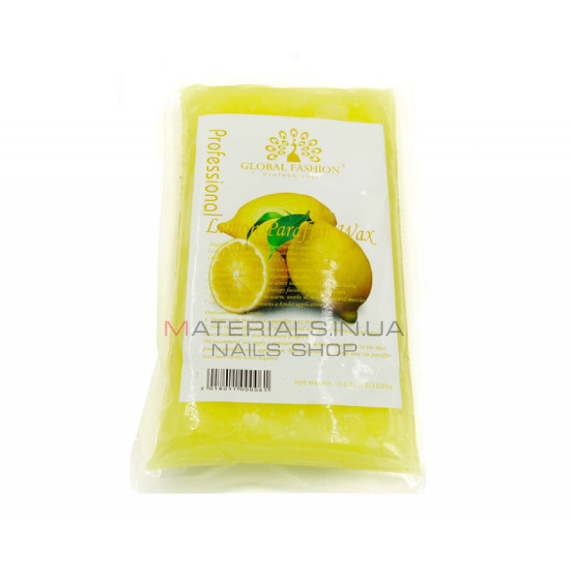 Парафин косметический ароматизированный Global Fashion 450г - Lemon