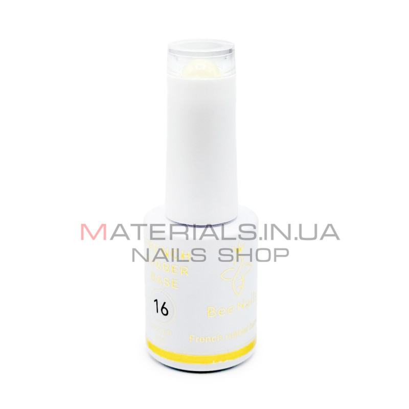 French Rubber base Hema free 16 Bee Nails, 8 ml