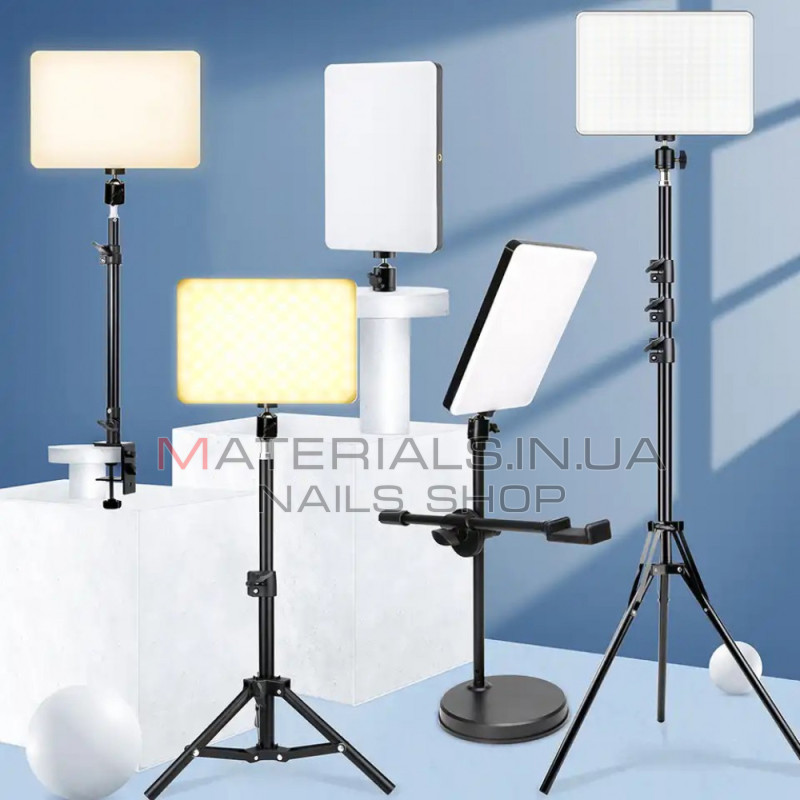 LED-відеосвітло JM8821, 66 × 32 см, 3000 K-6000 K